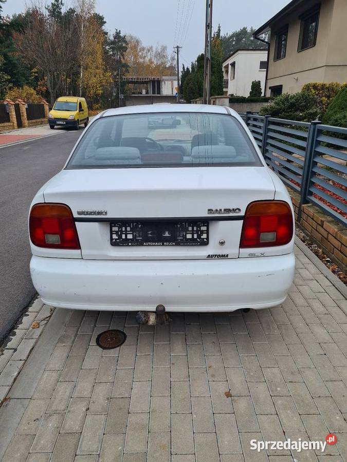 Suzuki Baleno 16 16V sedan lift części Jerzykowo