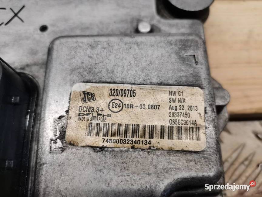 Komputer ECU JCB 4CX Delphi DCM33 32009705 Wilkowo sprzedam