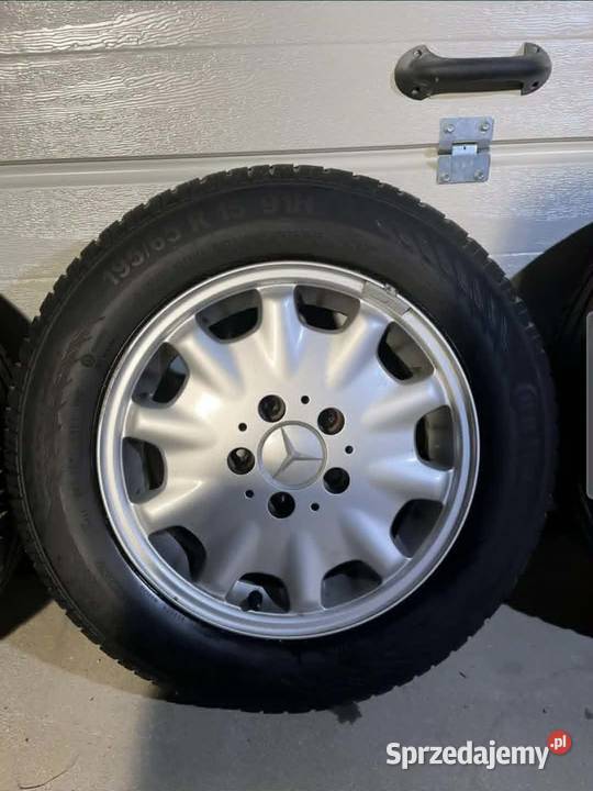 Alufelgi 15 z oponami 4 oryginalne Mercedes W210 Banino