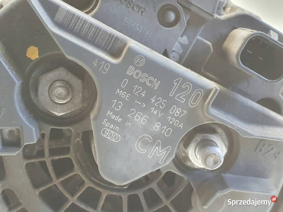 ALTERNATOR Opel Corsa D 14 16V bosch 0124425087 lubelskie Rudka