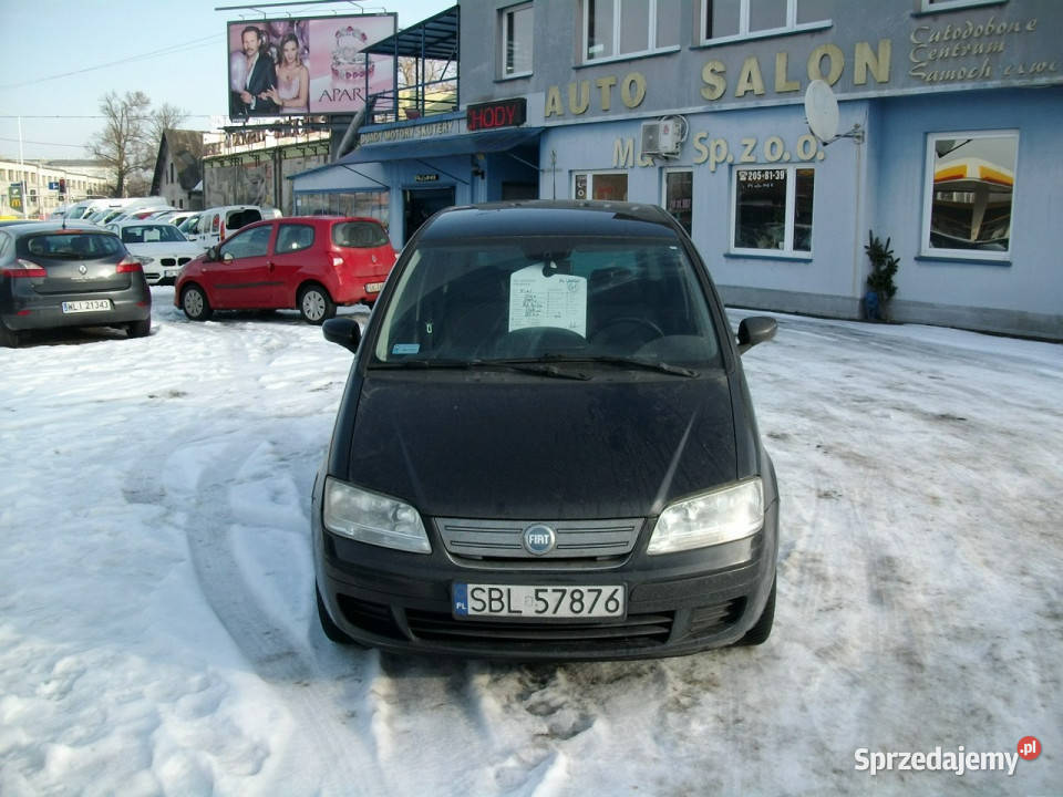 Fiat Idea stan Mały przebieg 1368cm3 śląskie Katowice