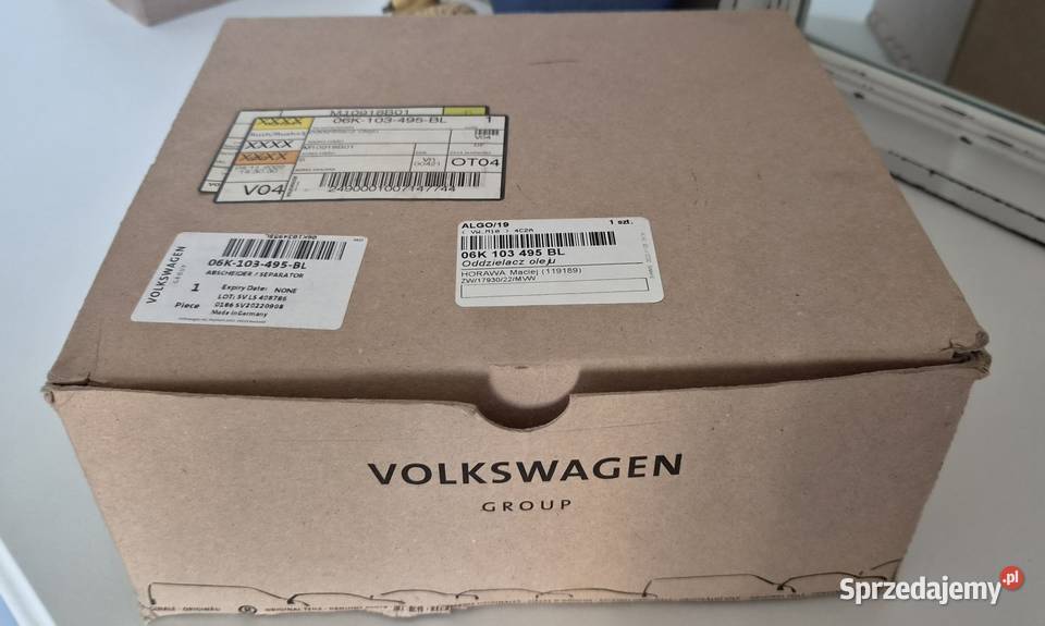 Odma oddzielacz oleju 06K103495BL 20tfsi Warszawa