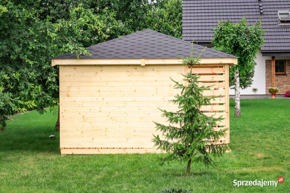 Domek narzędziowy 3x4 Domek Avelino z drewutnią Piotrków Trybunalski