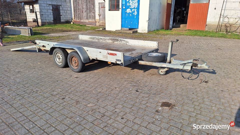 Przyczepka samochodowa Rok produkcji 2007