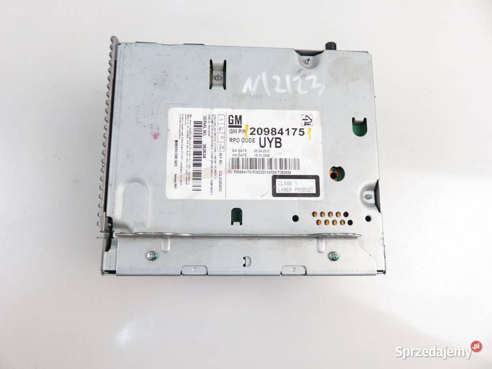 RADIO OPEL MERIVA B MPV S10 20984174 sprzedam