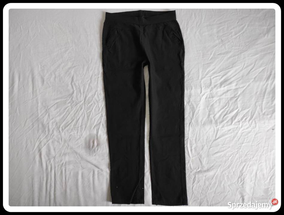Czarne spodnie legginsy tregginsy rozmiar 40 L Płock