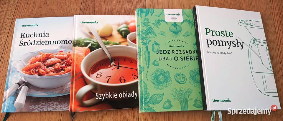 Książki kucharskie Thermomix x 4