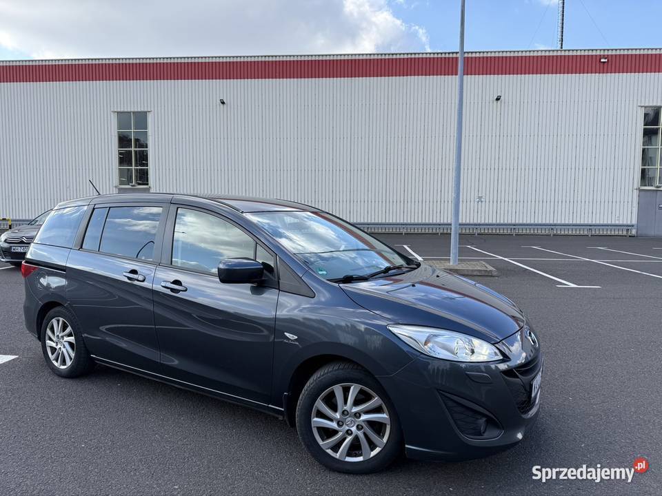 Mazda 5 2011 18 Benzyna Xenone Hak Ładna wielofunkcyjna kierownica Mazda Warszawa