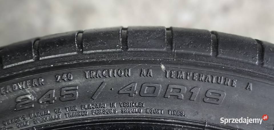 Opony letnie Goodyear Eagle F1 2454019 Lato R19 Inczew