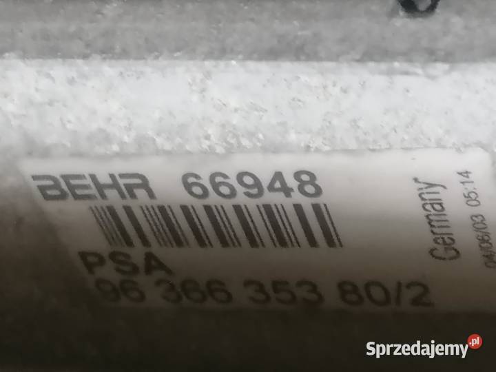 komplet 3 chłodnic obudowa wentylator 20hdi Piotrków Trybunalski