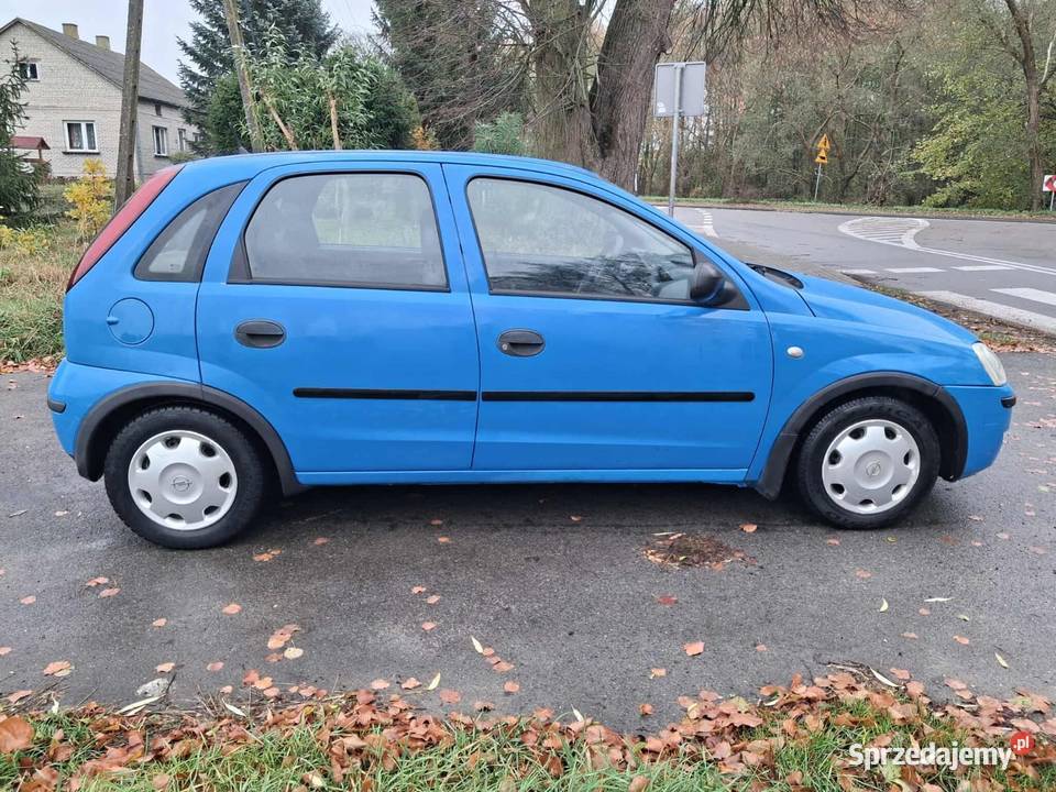 Opel Corsa C 12 LPG 04r oplacony Corsa Biała Podlaska