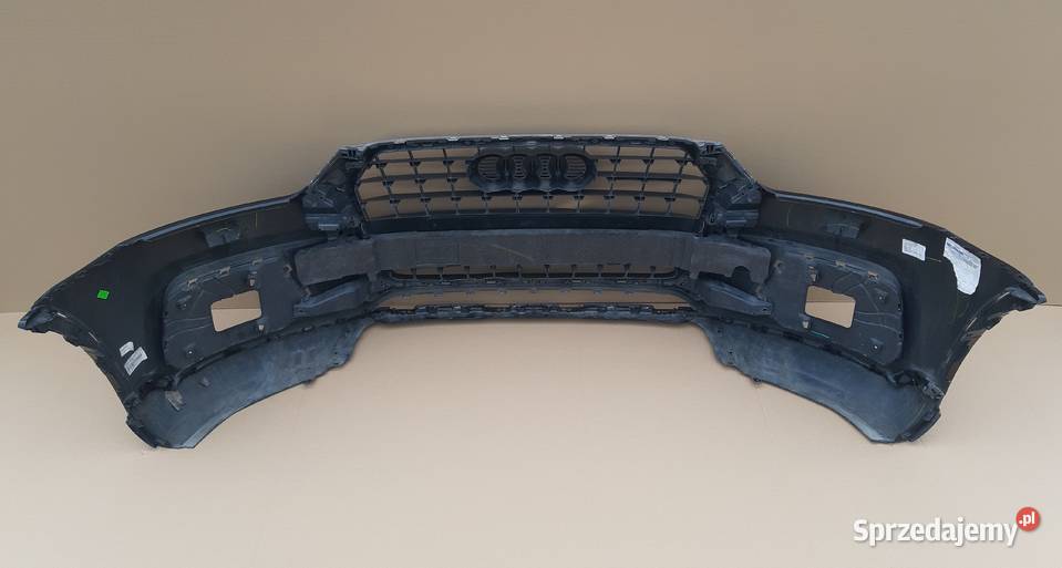 AUDI Q3 8U ZDERZAK PRZÓD GRILL ATRAPA ABSORBER Trzciel