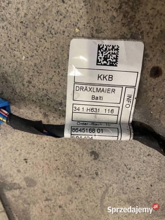 BMW i3 94Ah wiązka modułów BMS Pozostałe śląskie Lyski