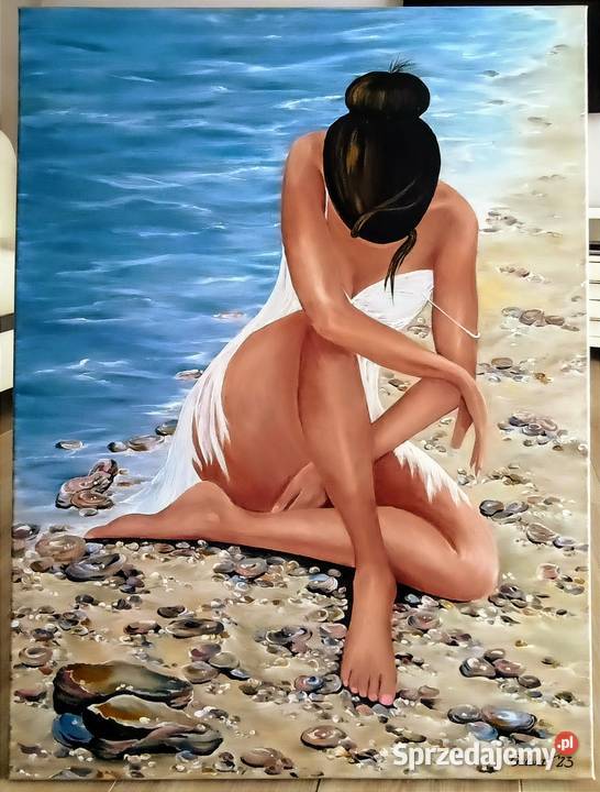 Obraz ręcznie malowany 8060 sprzedam