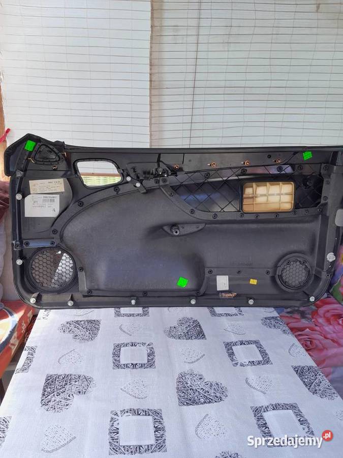 Mercedes CLK W208 boczek lewy skóra czarny pomorskie Gdańsk