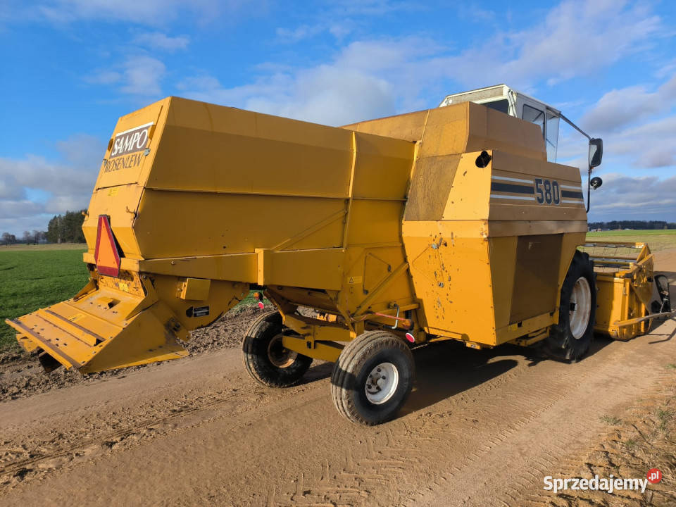 Kombajn zbożowy SAMPO Rosenlew 580 Heder 305 Izabelin