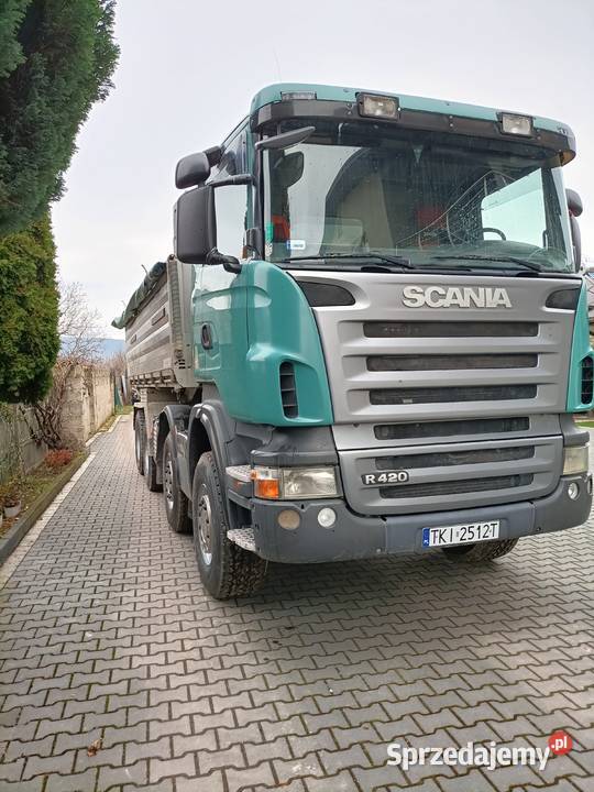 SCANIA R 420 8x4 świętokrzyskie Bieliny