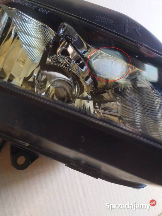 Lampa przednia prawa reflektor prawy Honda CBF łódzkie Tuszyn sprzedam