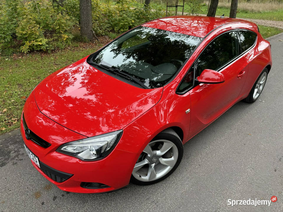 Opel Astra GTC 20 CDTI 165 Navi BiXenon Led Alu czujnik deszczu kujawsko-pomorskie Józefkowo