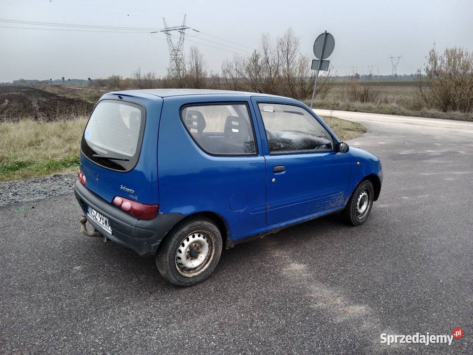 Fiat seicento 900 lpg niebieski Jazowa