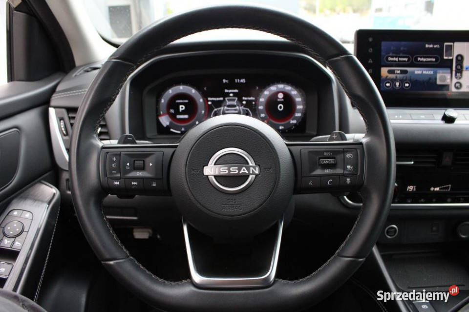 NISSAN Qashqai 2023r ACC LED Panorama Kam 360 benzyna Gdańsk