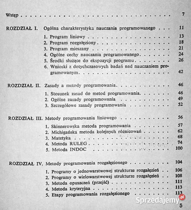 Metody programowania dydaktycznego Czesław