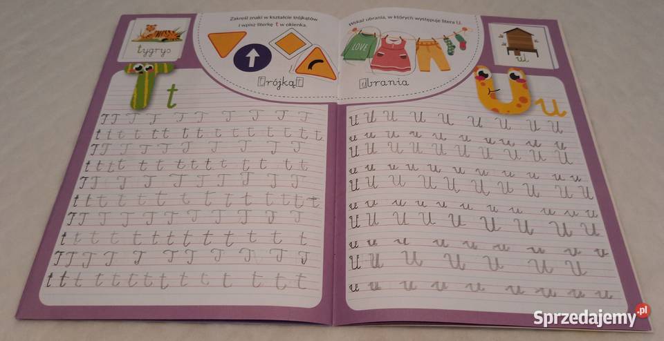Kaligrafia Literki Martel Książeczki dzieci Czeladź