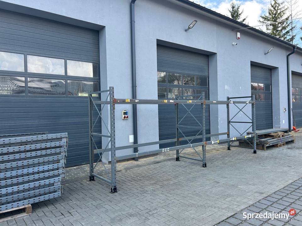 Regały dexion magazynowe paletowe rama H400 Rzeszów