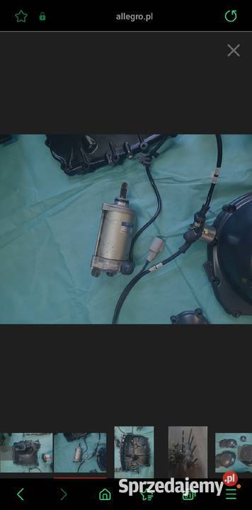 Triumph Tiger 1200 wał kapa dekiel zawór miska Silniki i osprzęt Nowy Tomyśl