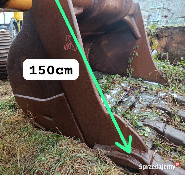 Duża łyżka do Kopania 200 pojemność 39m Liebherr