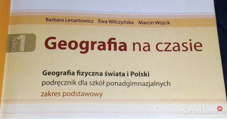Geografia na czasie Cz 1 B Lenartowicz E Chełm