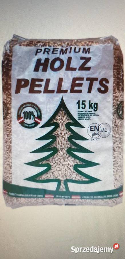 pelet A1 165MJ 46KW zawartość popiołu 07 Cięcina sprzedam