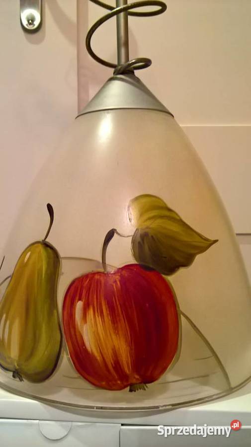 szklana lampa wiszącajadalnia Bukowno sprzedam
