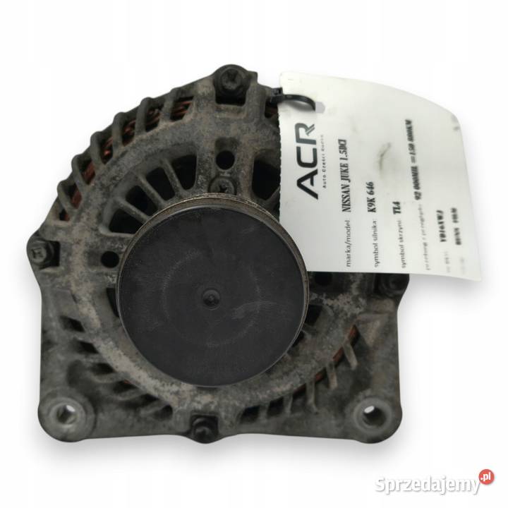 ALTERNATOR Nissan Juke Qashqai 15 dCi A3TJ4081ZE Chełm