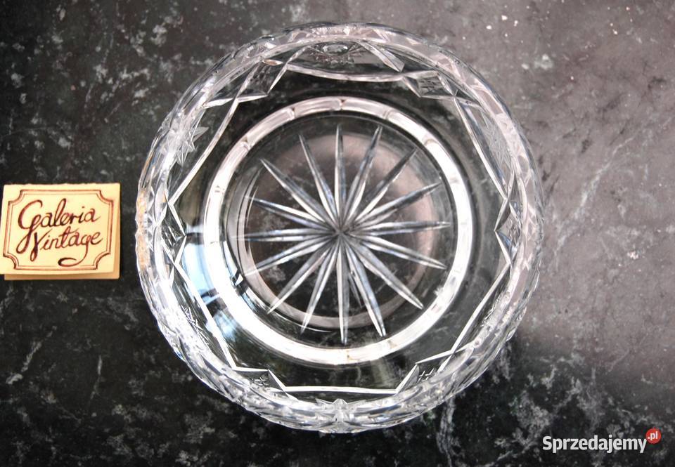 Kryształowa miska miseczka salaterka kryształ przezroczysty