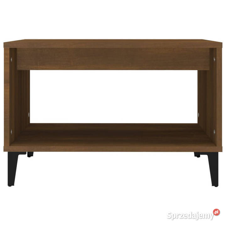 Stolik kawowy brązowy dąb 60x50x40 WM817524 sprzedam