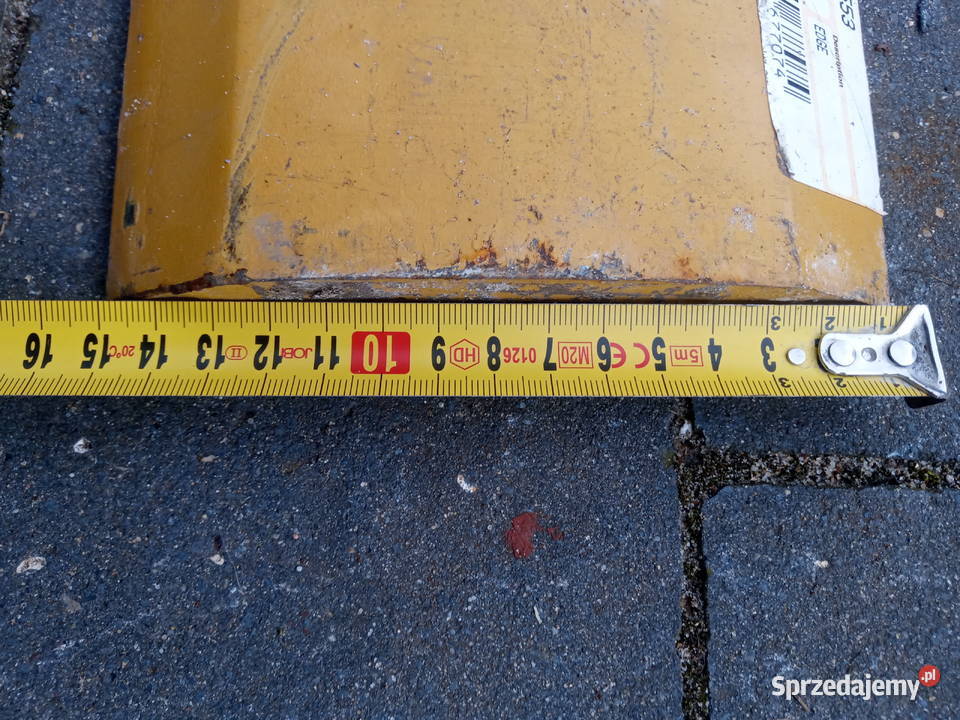 Lemiesz równiarki CAT 5D9553 Pozostałe