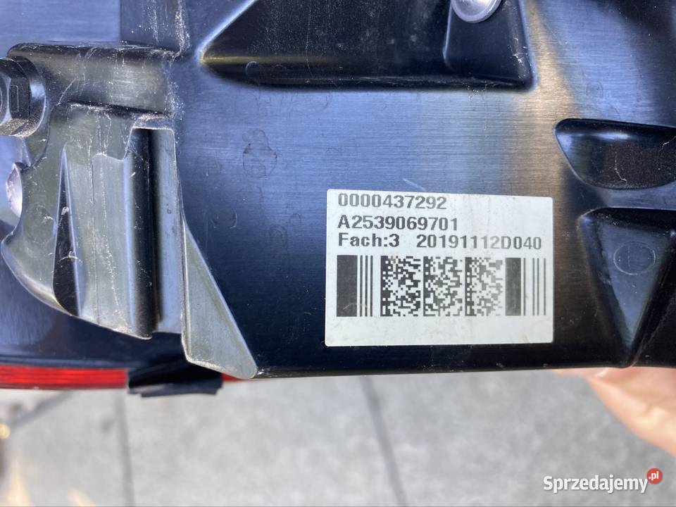 Komplet lamp tylnych Mercedes GLC 253 Lift USA małopolskie Limanowa