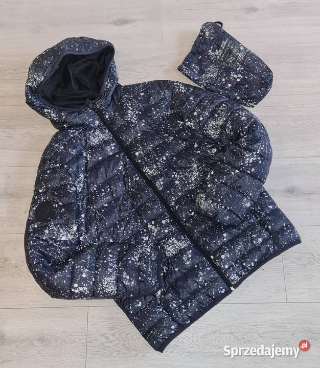 Kurtka chłopiec przejściowa Primark 164S czarny łódzkie Łódź