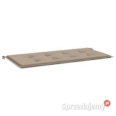 vidaXL Poduszka na ławkę ogrodową taupe 100x50x3 Warszawa