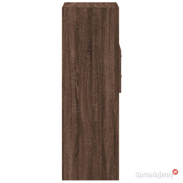 Wysoka szafka brązowy dąb 40x425x124 WM846165 Warszawa