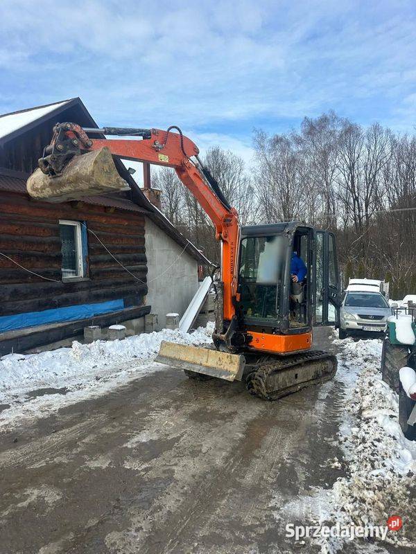 Minikoparka Gąsienicowa HITACHI ZX33 ZX33U3 CLR Tymowa sprzedam
