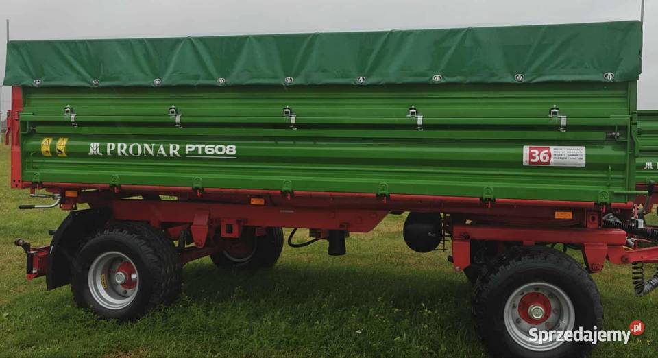 PRONAR przyczepa 8 ton z plandeką nowa Łowicz
