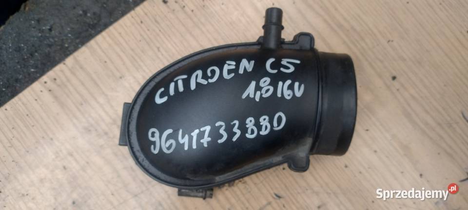 CITROEN C5 PEUGEOT 18 16V rura dolot powietrza Kielce sprzedam