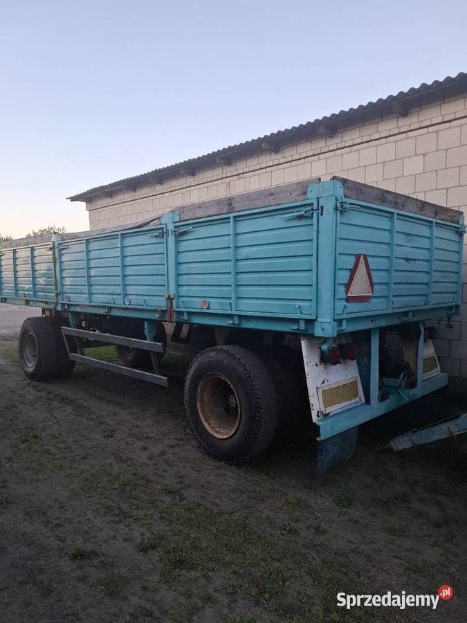 Przyczepa AutosanSanokZasław D 616 P4 Resor 2 Przyczepy rolnicze Garwolin