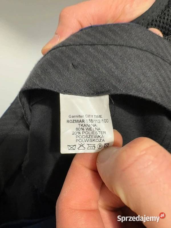 Garnitur City Time 112 Niebieski Granatowy Nowy Trąbki Wielkie