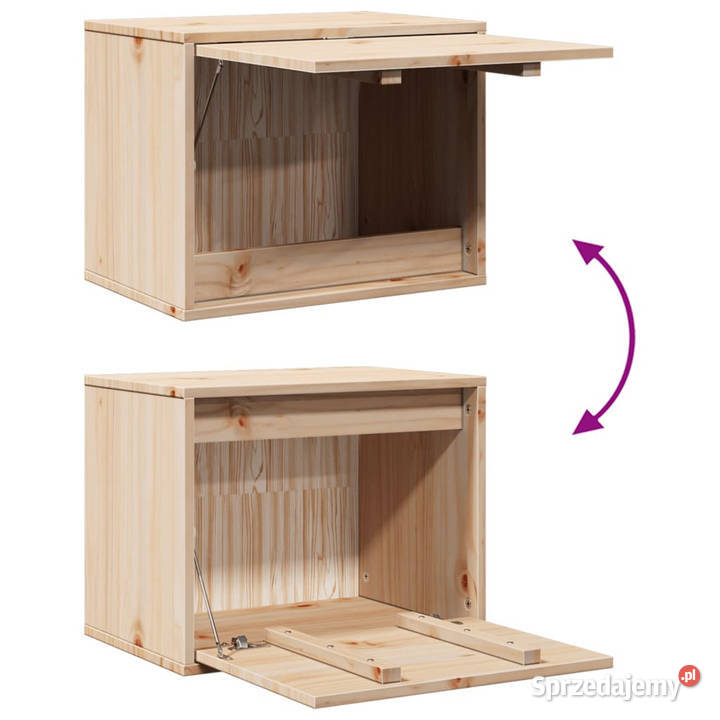 Szafka ścienna 45x30x35 lite drewno sosnowe Warszawa sprzedam