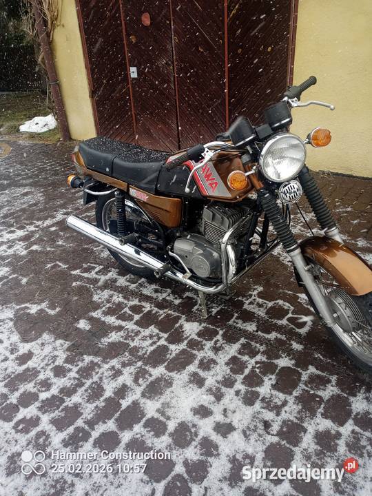 Jawa 350 Ts miedziana perła