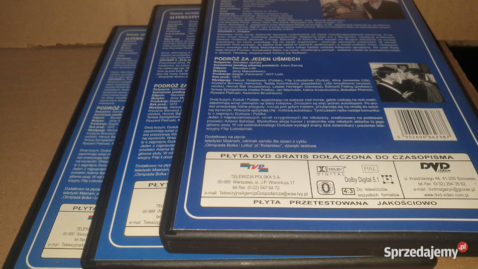 Alternatywy 4 DVD 3 odcinki 4 5 6 dodatki Warszawa