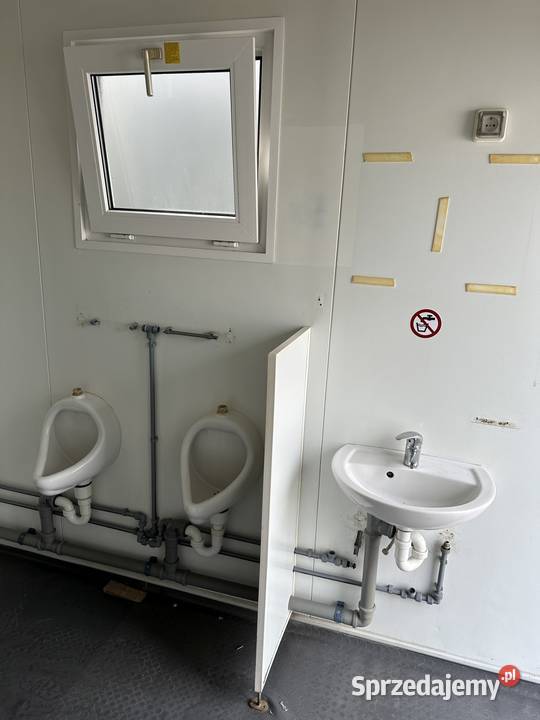 KONTENER SANITARNY 2x PRYSZNIC WC PISUAR 5x Wrocław